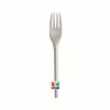 Forchette Ecolor Compostabili Cm. 16 - Cf. 20 pezzi - Argento Matt