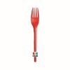Forchette Ecolor Compostabili Cm. 16 - Cf. 20 pezzi - Rosso