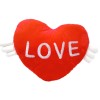 Cuore in peluche con ali Cm. 60x32 «Love»