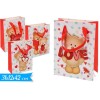 Busta regalo patinata "Orsetto Love" Cm. 31x12x42 - Modelli assortiti