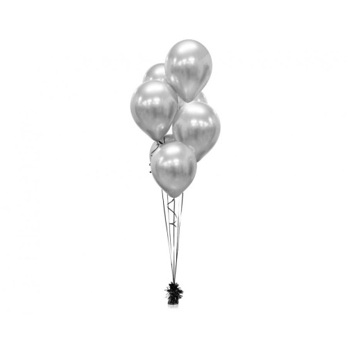 Palloncini lattice 12'' Platinum Silver -...