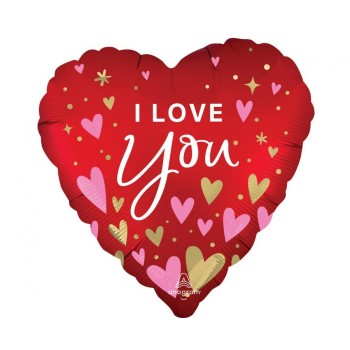 Palloncino mylar 18’’ Cm. 45 – Cuore I Love You