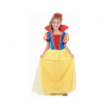 Costume completo Biancaneve – Vestito con colletto,...