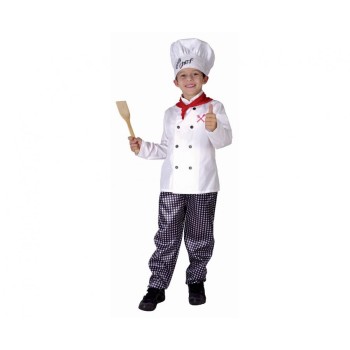 Costume completo Chef – Camicia, pantalone, cappello,...