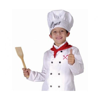 Costume completo Chef – Camicia, pantalone, cappello,... 2
