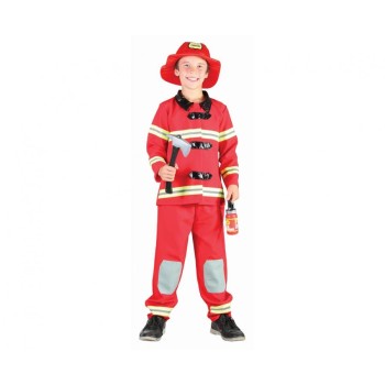 Costume completo Pompiere – Giacca, pantaloni, cappello –...