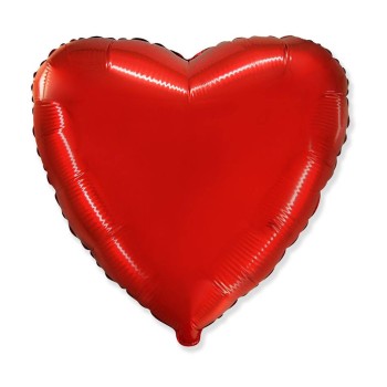 Palloncino mylar 32" - Cuore rosso