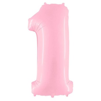 Palloncino Mylar 14" Cm. 35 con valvola Rocca - Rosa -...