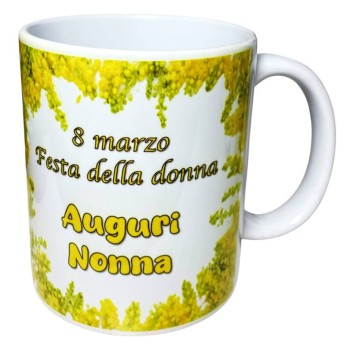 Tazza mug ceramica in scatola - 8 Marzo - Festa della...