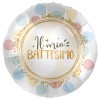 Palloncino mylar 18'' Cm. 45 - Rotondo - Il mio battesimo Dots