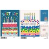 Biglietto auguri classico foil olografico - Buon Compleanno