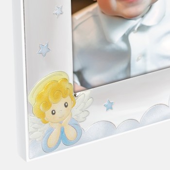 Portafoto silver Cm. 13,8x18,7 «Angelo celeste» – Foto... 2