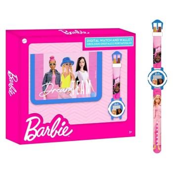 Set regalo con portafoglio e orologio da polso digitale -...