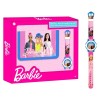 Set regalo con portafoglio e orologio da polso digitale - Barbie