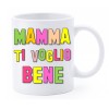 Tazza mug ceramica in scatola - Mamma ti voglio bene