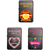 Accendino in metallo tipo zippo "Mamma" - Modelli assortiti