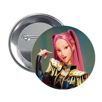 Set 6 spille tonde button Cm. 4,4 - K-Pop - Mira
