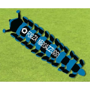 Bruco millepiedi peluche Nerazzurro