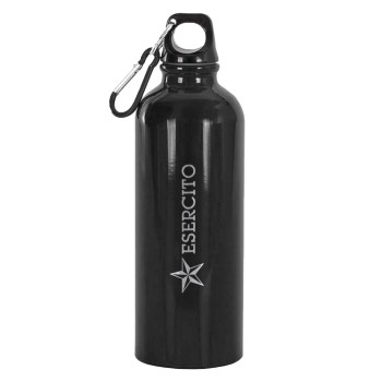 Borraccia alluminio 800 ML con moschettone Esercito Italiano