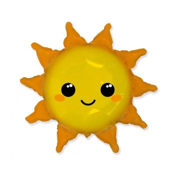 Palloncino mylar 24" - Sole sorridente