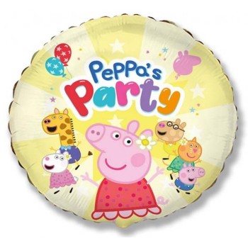 Palloncino mylar 18" - Peppa Pig Party