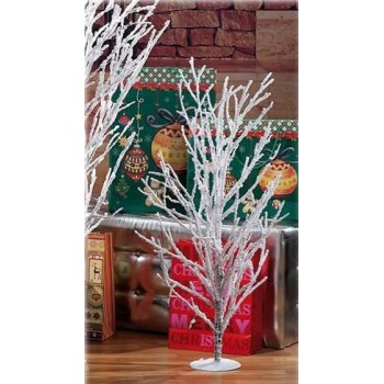 Alberello natalizio in bamboo innevato cm. 90