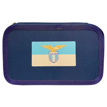 Astuccio completo 3 zip deluxe Cm. 23x15x10 - SS Lazio