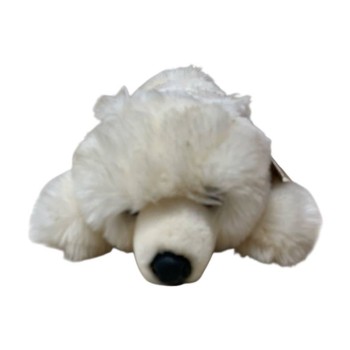 Peluche Orso Polare Bianco soft Cm. 38