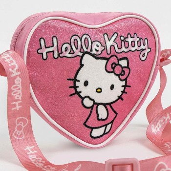 Borsetta tracollina a cuore glitterata Cm. 15x14 - Hello... 2
