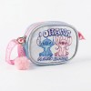 Borsetta tracollina rettangolare glitterata Cm. 14,5x10,5 - Stitch