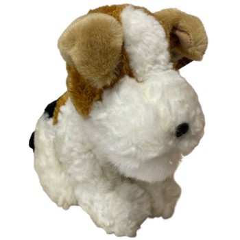 Peluche cane riccio seduto Cm. 17