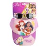 Set cappello con visiera e occhiali da sole - Principesse