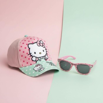 Set cappello con visiera e occhiali da sole - Hello Kitty 2