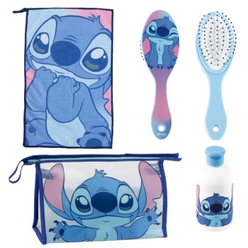 Beauty case da bagno con accessori - Stitch