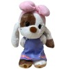 Peluche cagnolino Mylo in piedi con vestito Cm. 20