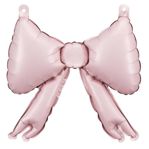 Palloncino mylar fiocco rosa Cm. 26x25 -...