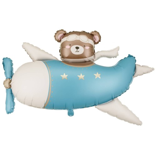 Palloncino mylar Cm. 94x61 - Orsetto baby in...
