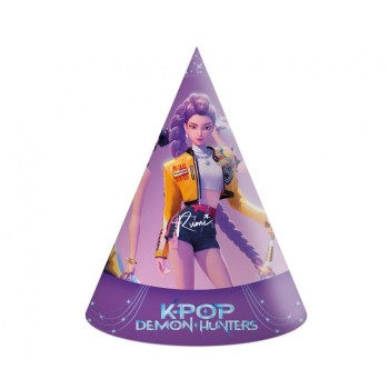 Cappellini cono party - K-Pop Demon Hunters - Blister 6...