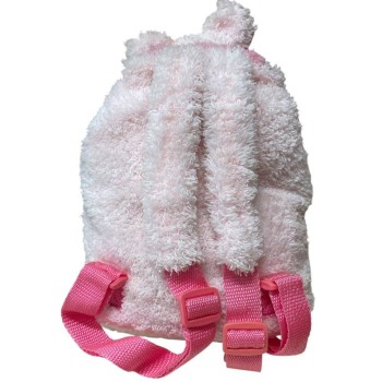 Zainetto peluche riccio maialino con tasca Cm. 28 2