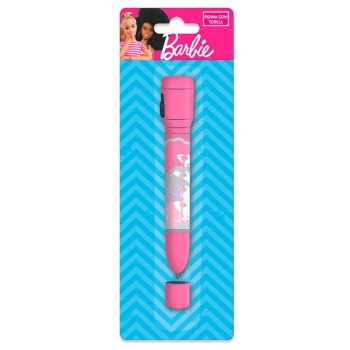 Penna con torcia in blister - Barbie