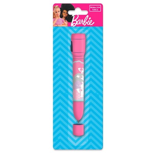 Penna con torcia in blister - Barbie