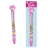 Penna 4 colori con topper in gomma 3D - Barbie