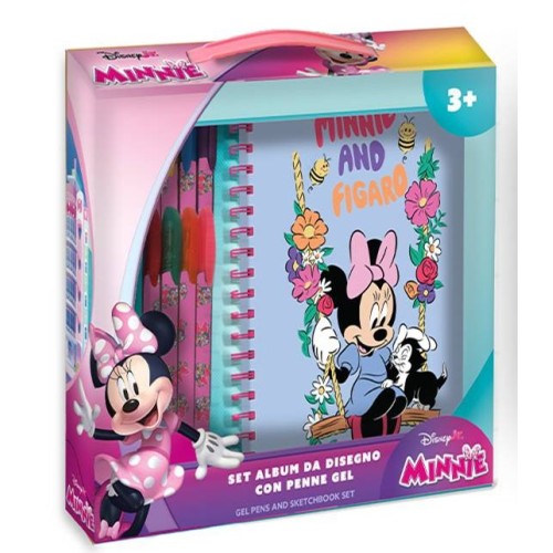 Set regalo con agenda spiralata e penne in gel...