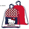 Sacca con laccetti deluxe Cm. 45x34,5 - Hello Kitty