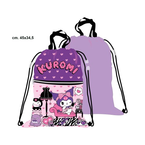 Sacca con laccetti deluxe - Kuromi
