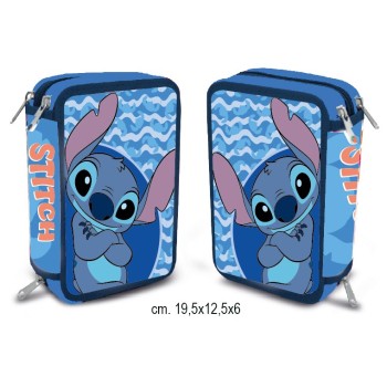 Astuccio completo 3 zip deluxe - Stitch Boy
