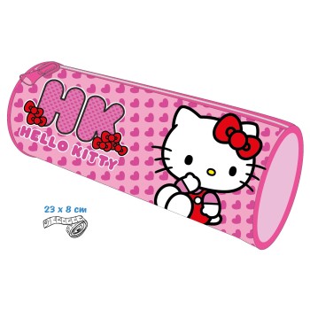 Astuccio tombolino cilindro - Hello Kitty