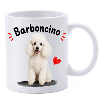Tazza mug ceramica in scatola "Cat&Dog" - Barboncino