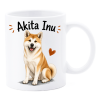 Tazza mug ceramica in scatola "Cat&Dog" - Akita Inu