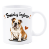 Tazza mug ceramica in scatola "Cat&Dog" - Bulldog Inglese